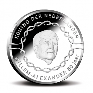 Verjaardagsmunt Tientje 2017 zilver proof